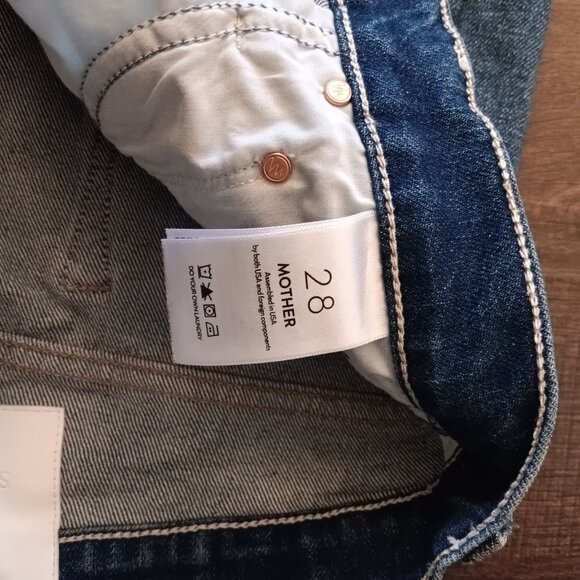 MOTHER SUPERIOR The Rambler Zip Matinee SIZE 28 in "Let's Wine About It" - Picture 10 of 14